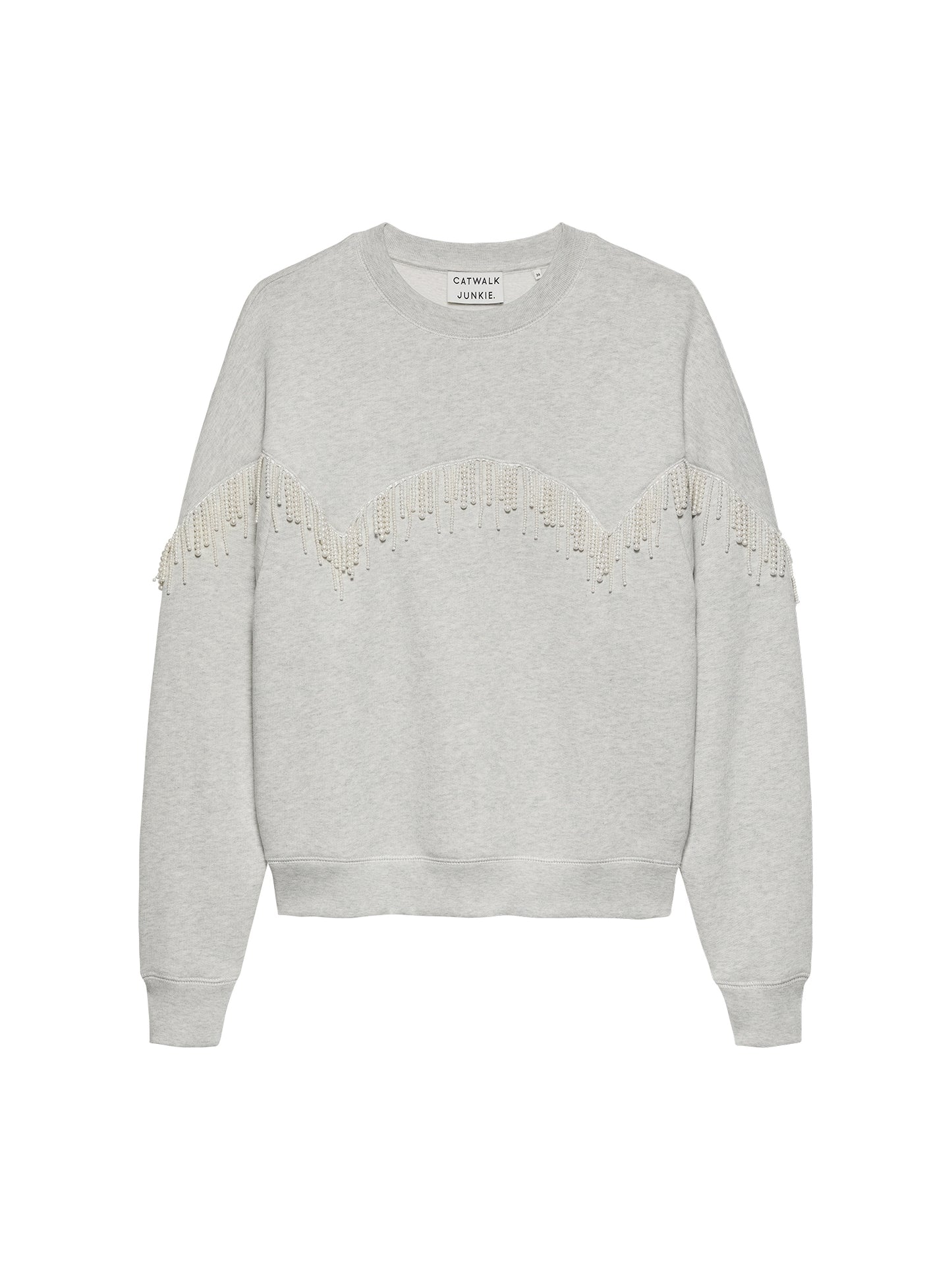 CWJPEARL Fringed Sweater