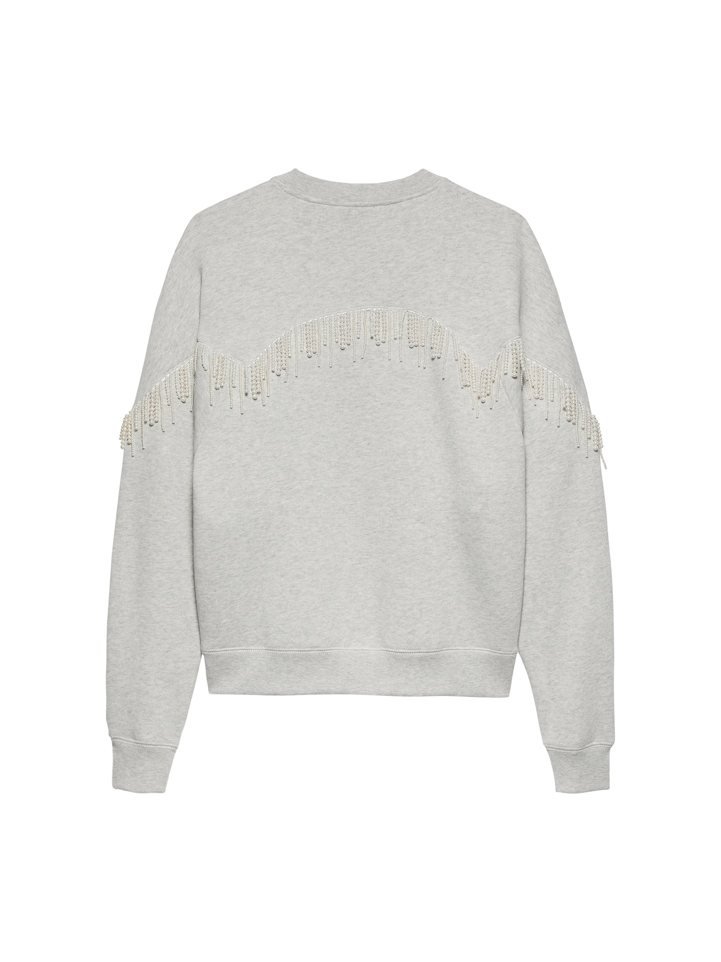 CWJPEARL Fringed Sweater