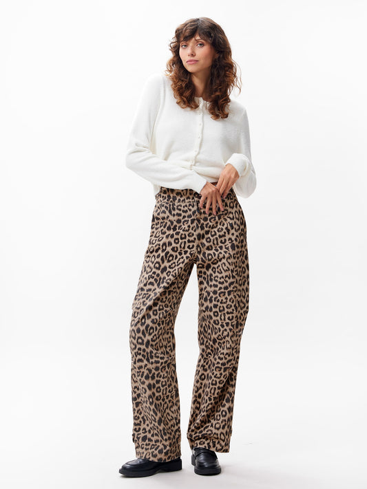 CWJLEOPARD Denim Trousers