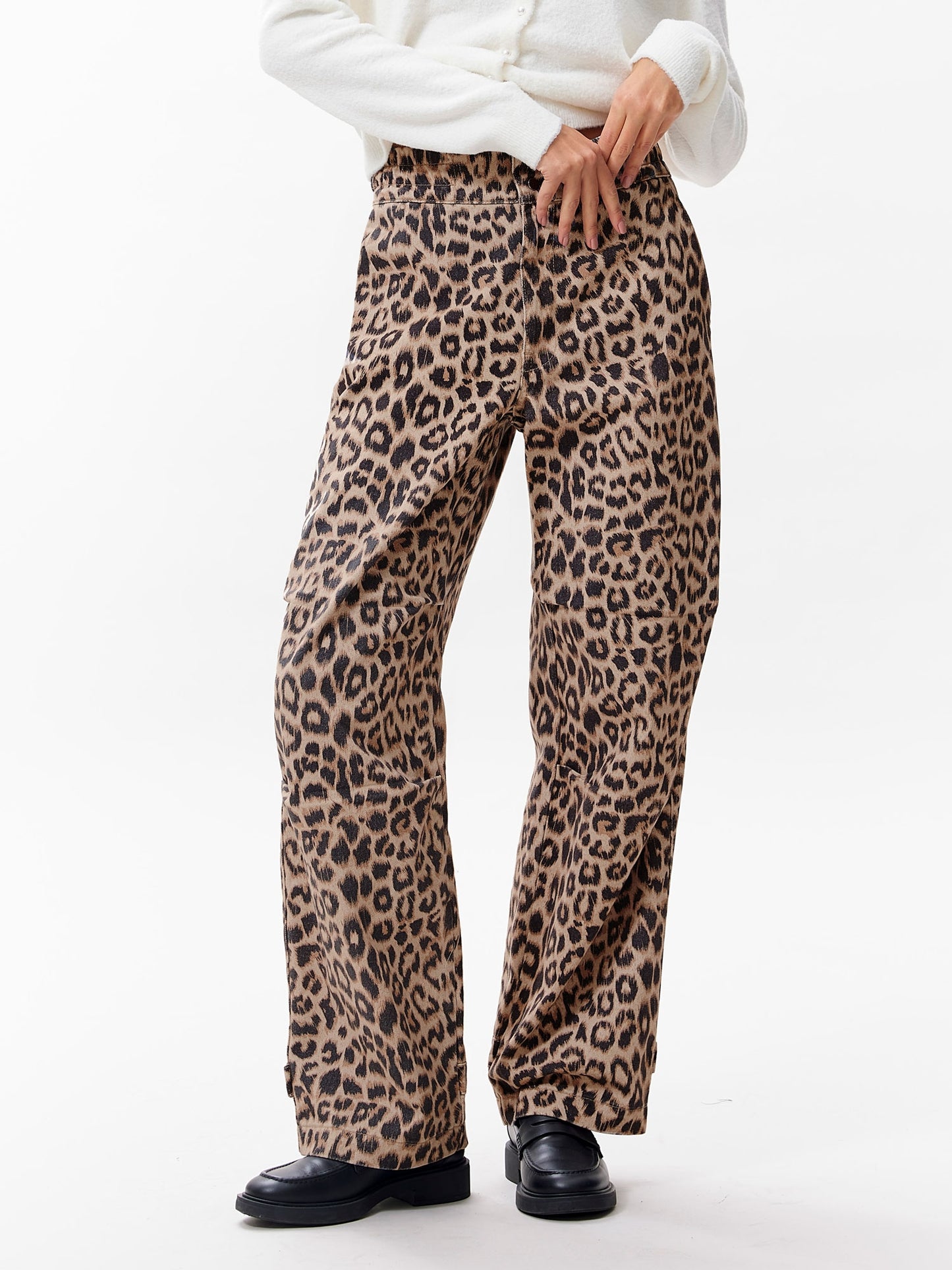 CWJLEOPARD Denim Trousers