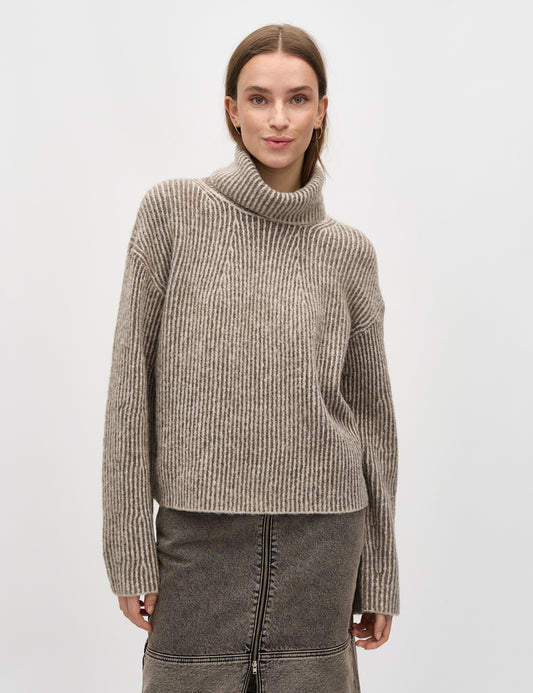 MBYMKEMINA Taupe Knit