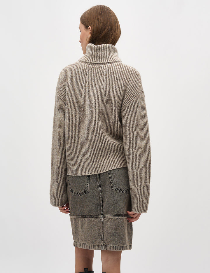 MBYMKEMINA Taupe Knit