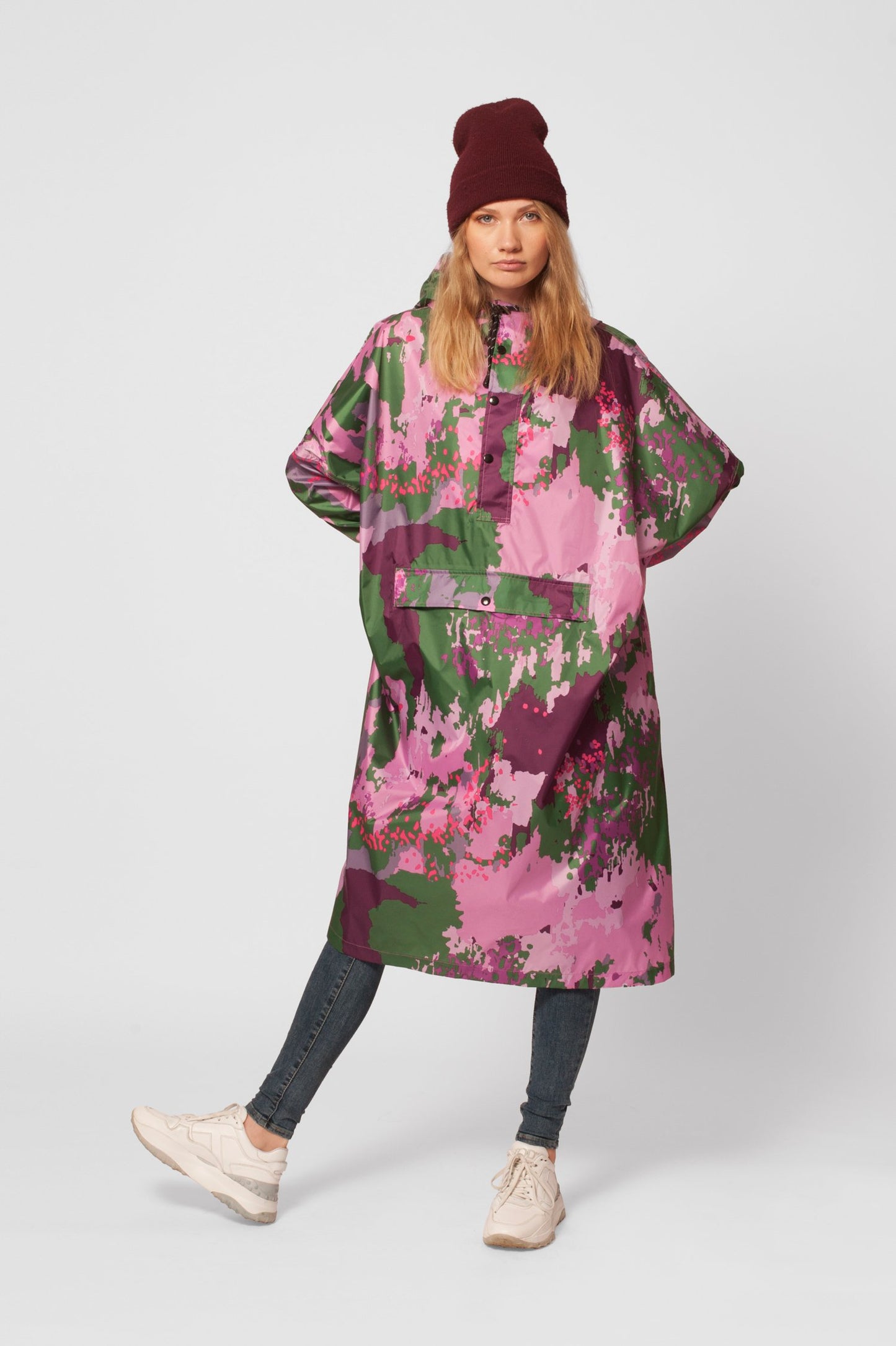 Rain Poncho - Spring Camo