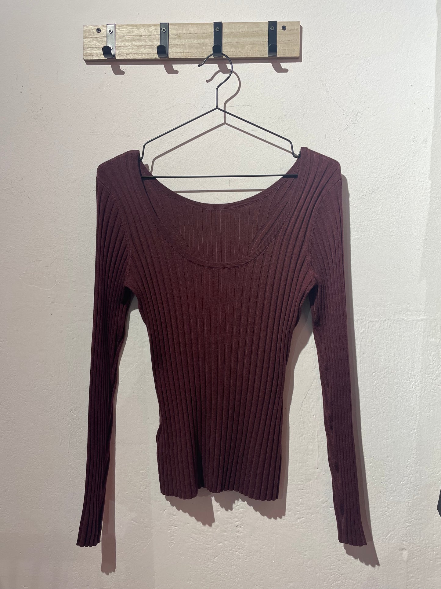 MBYMTEMPERANCE Knit Bordeaux