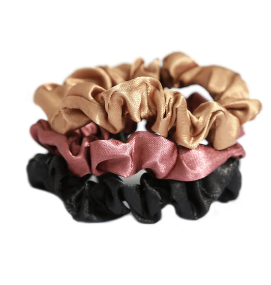 Silk Scrunchie Set (verschiedene Farben)