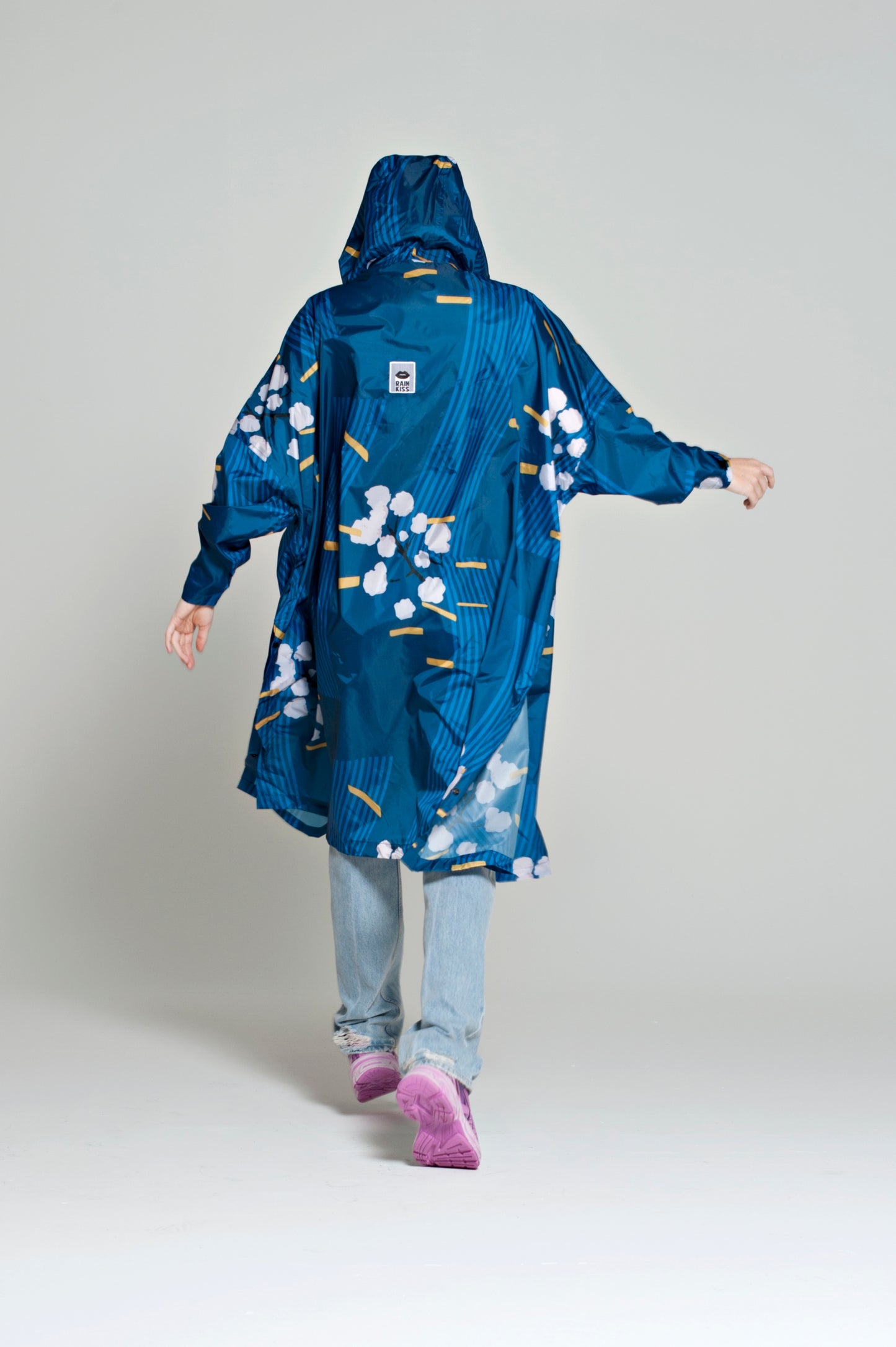 Rain Poncho - Japanese Blossom