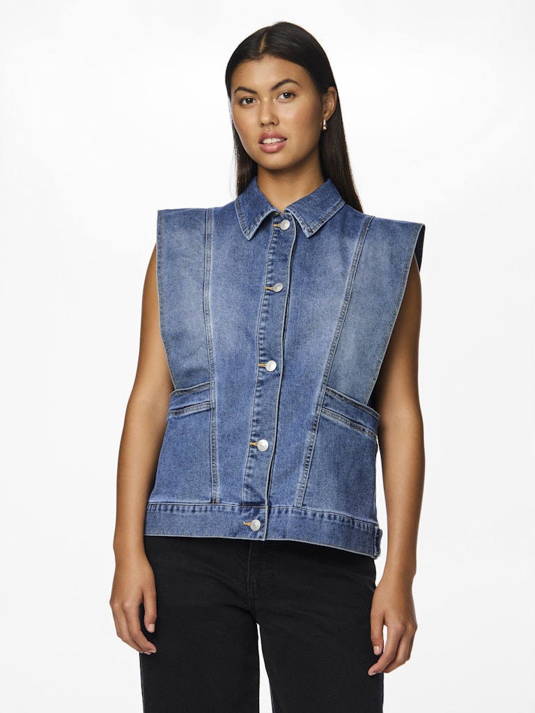 PCFEMMA Denim Vest