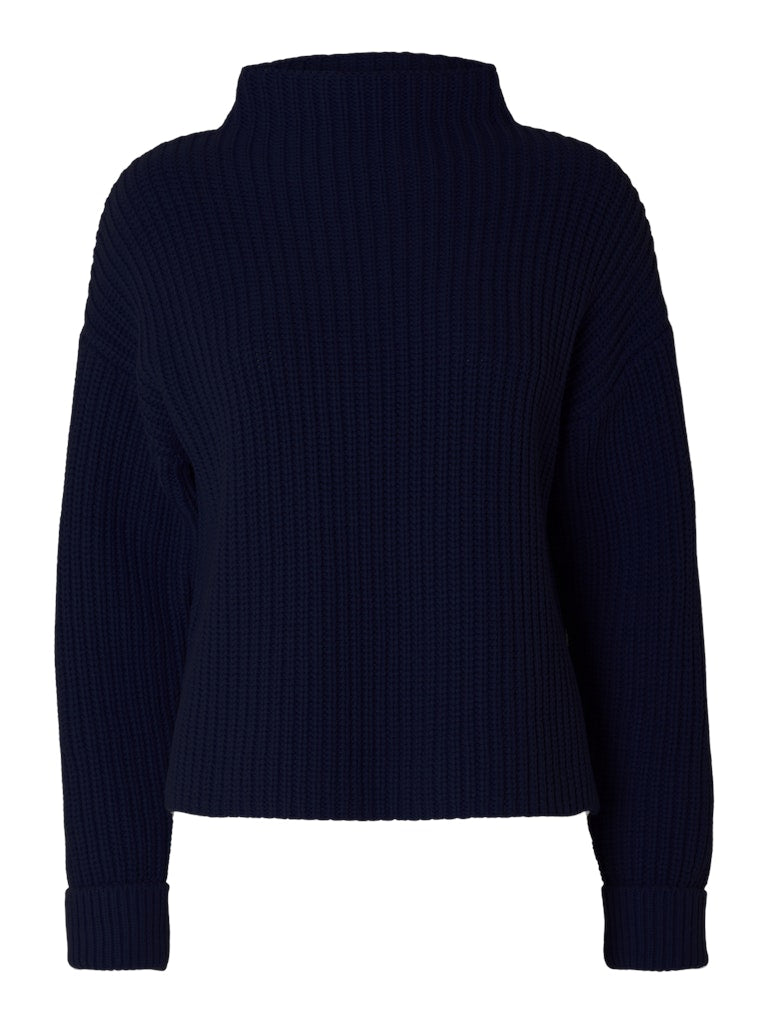 SLFSELMA Knit Pullover Dark Sapphire