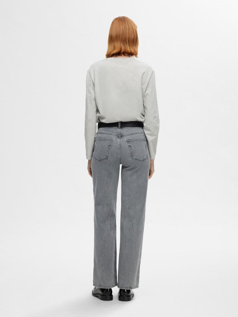 SLFALICE Eloise Grey Jeans