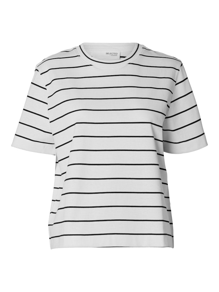 SLFESSENTIAL Boxy Tee Bright White