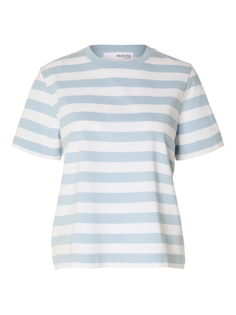 SLFESSENTIAL Boxy Tee Stripes (verschiedene Farben)